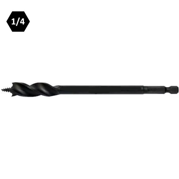 Dewalt Punta da Legno Attacco Esagonale da 1/4" a 3 Taglienti - DEWALT